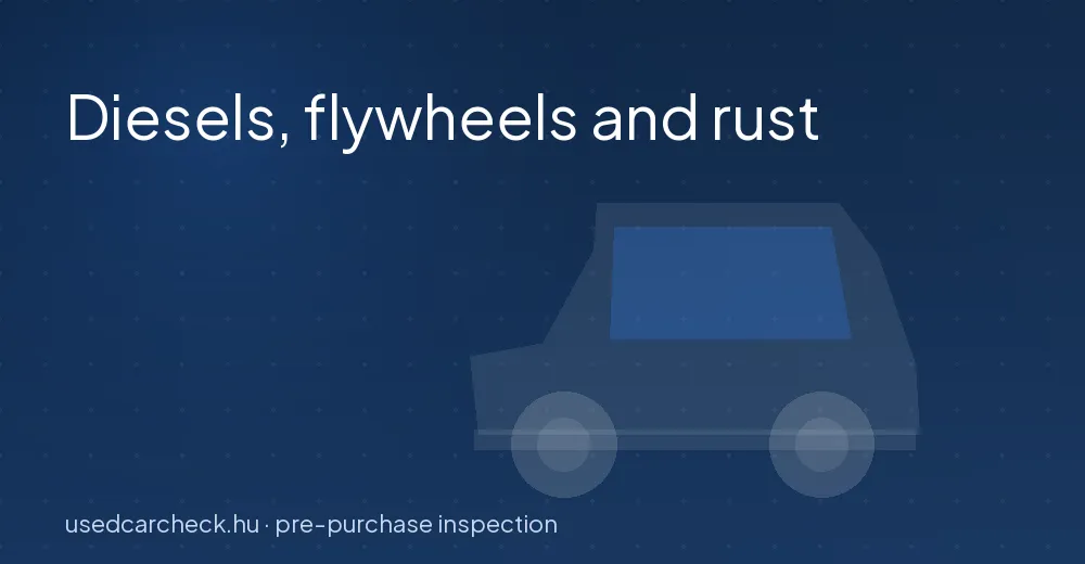 Diesels, flywheels and rust