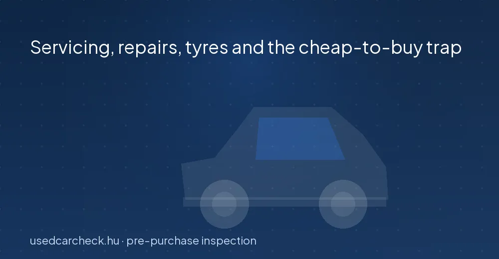 Servicing, repairs, tyres and the cheap-to-buy trap